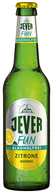 Flasche der Sorte Jever Fun Zitrone – zur Detailseite des Produkts